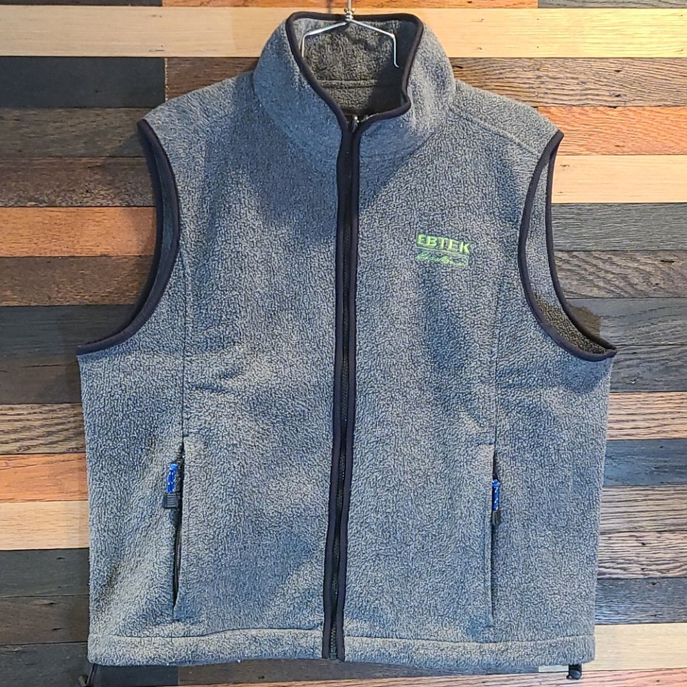 Ebtek Eddie Bauer Mens Gray Vest - image 1